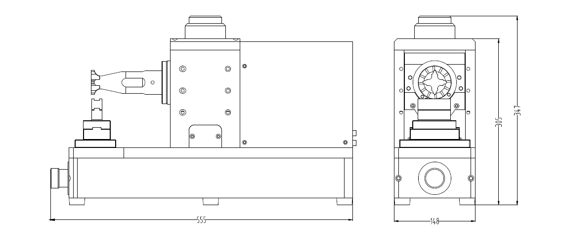 Ultrasonic metal welding machine