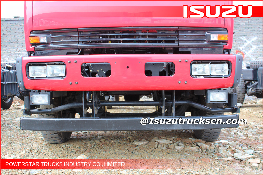 Isuzu FVR heavy chassis for industrial foam water fire truck application