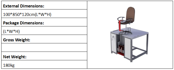 Chair Caster Durability Testing Machine 