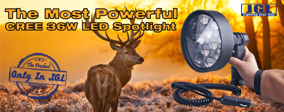 most powerful outdoor spotlights