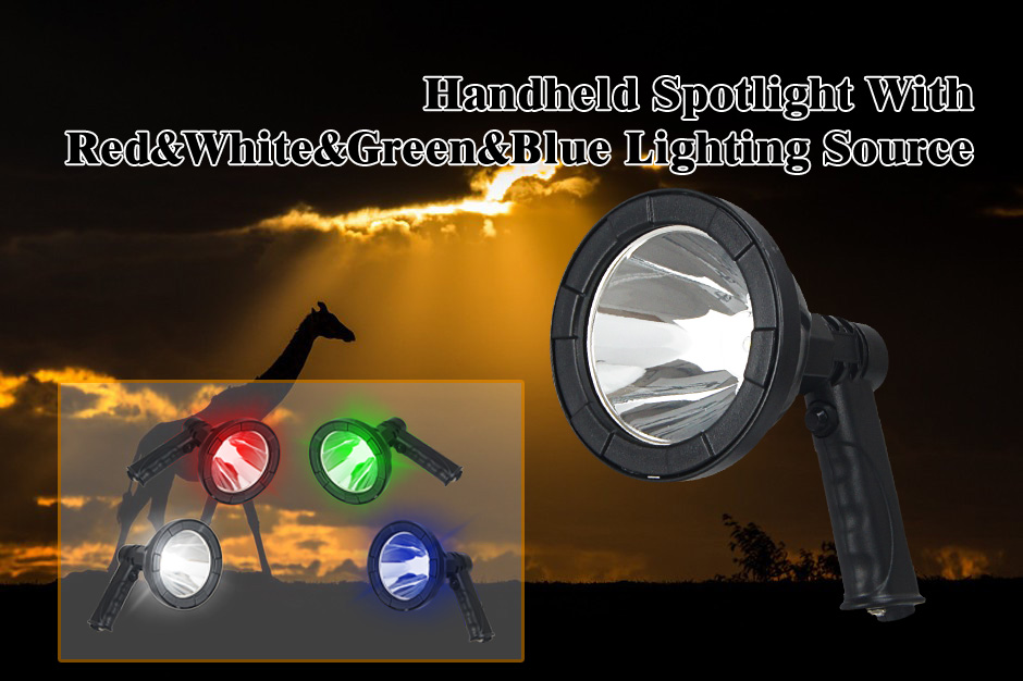 rechargeable Handheld Spotlight