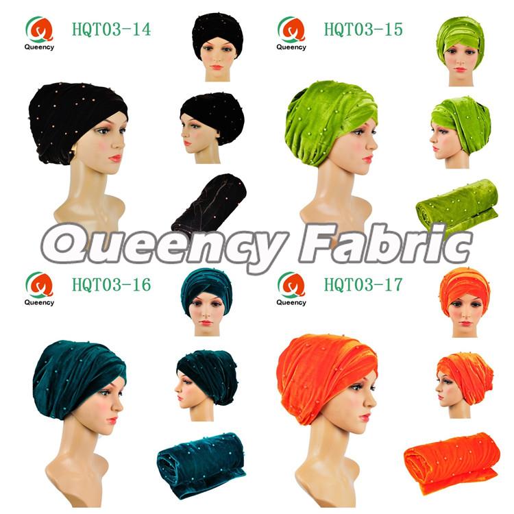 Nigeria Beaded Headband Turbans