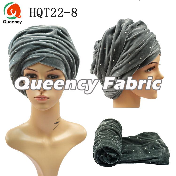 Grey Turban Headband 