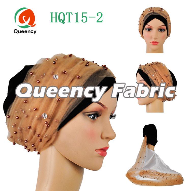 Beaded India Hijab Turban 