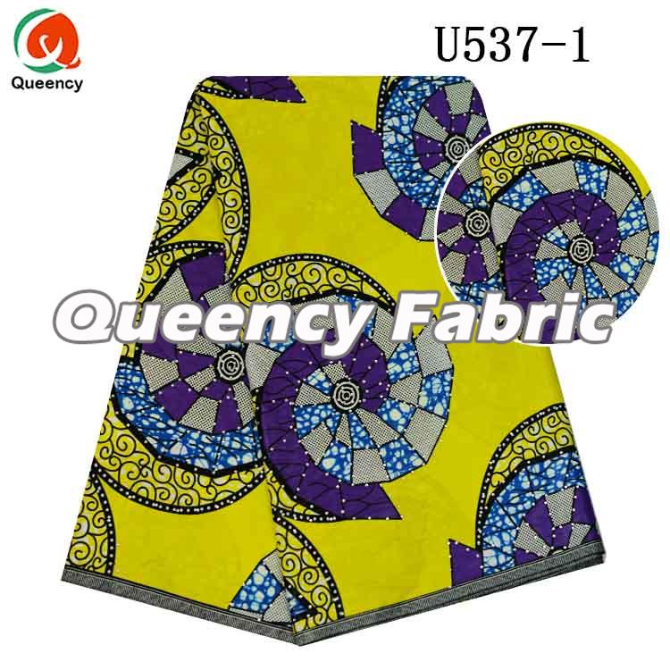 Ankara Fabric With Stones 