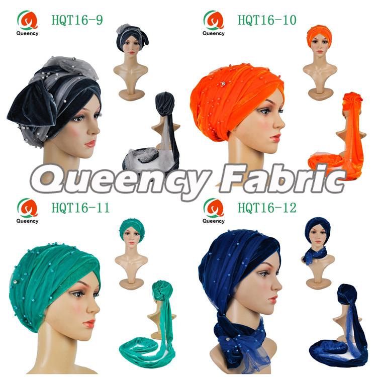 Turban Muslim Beaded Bonnet