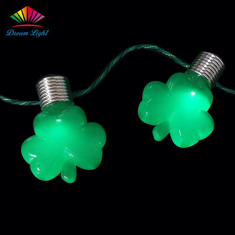 Shamrock String Light Necklace