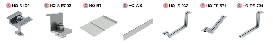 Aluminum ballasted mounting system