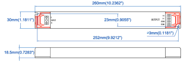 slimline led driver