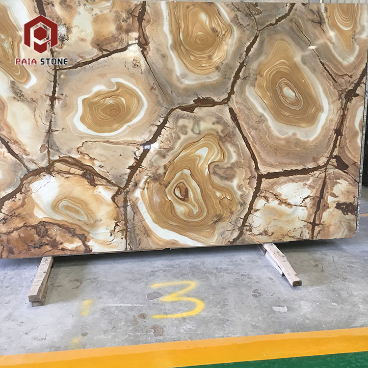 natural Flamenco marble slabs