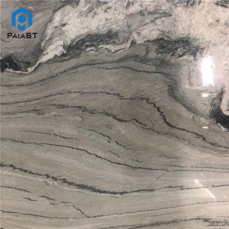 Grey Ocean Wave Marble