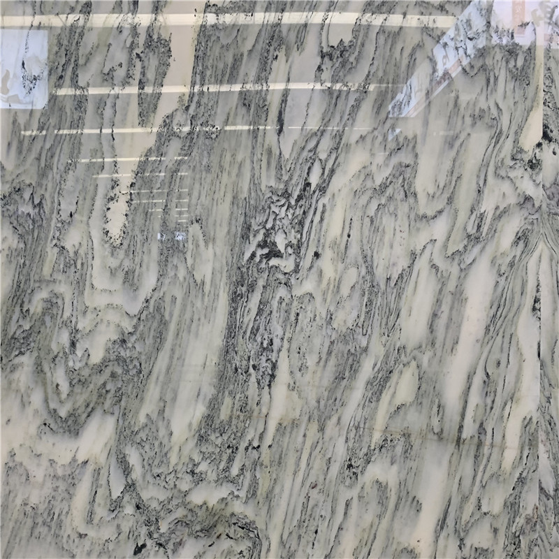 Chinese Landscape Painting Marble Slab