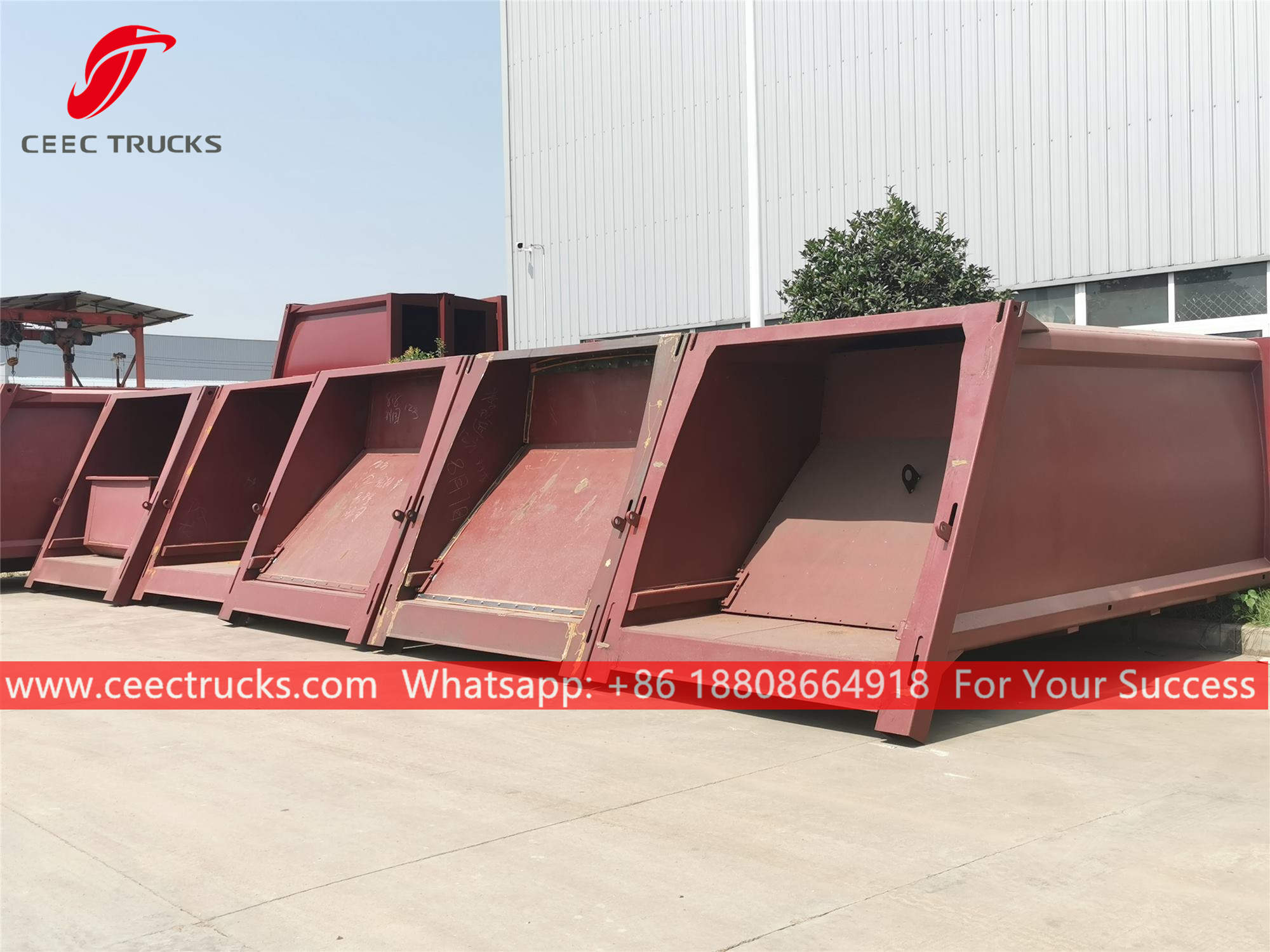 6CBM Garbage compactor body