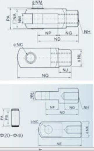 Eye Joint ISO-I