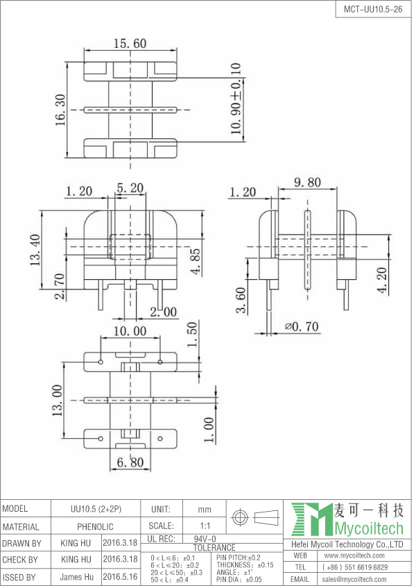 common mode choke design