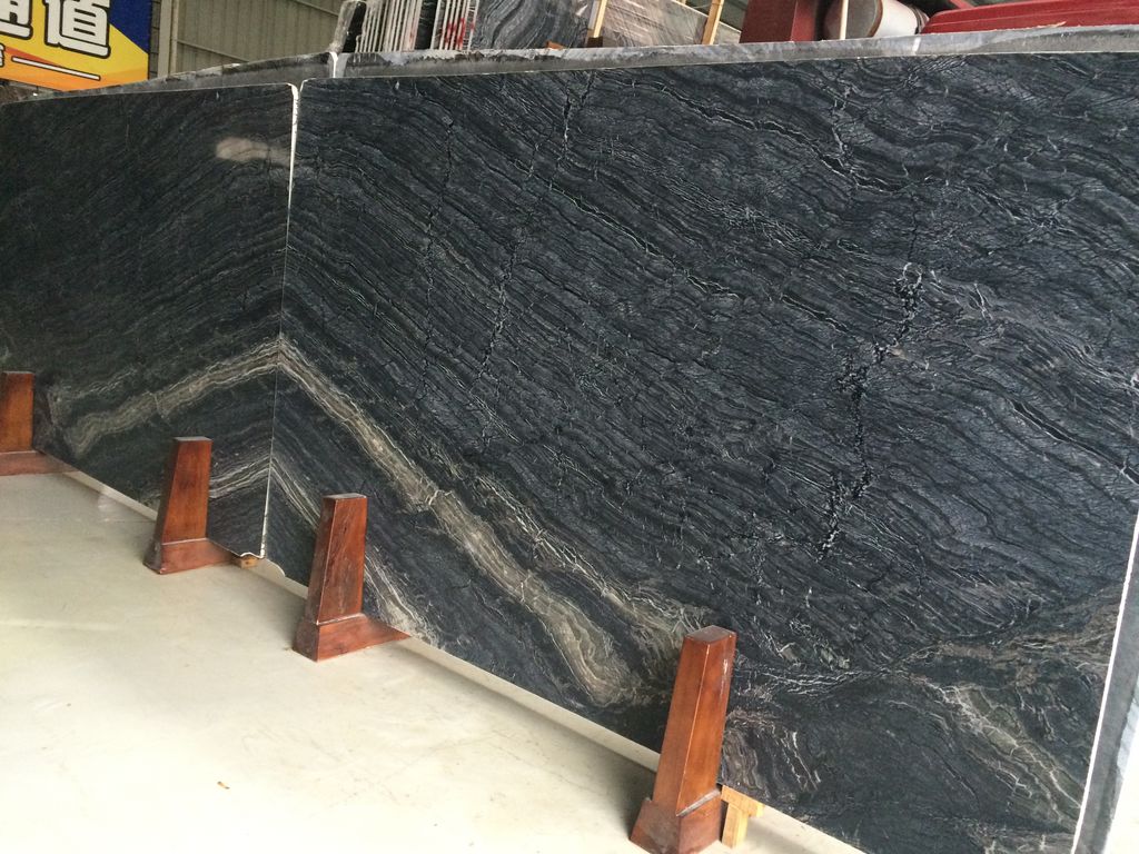 black tree marble