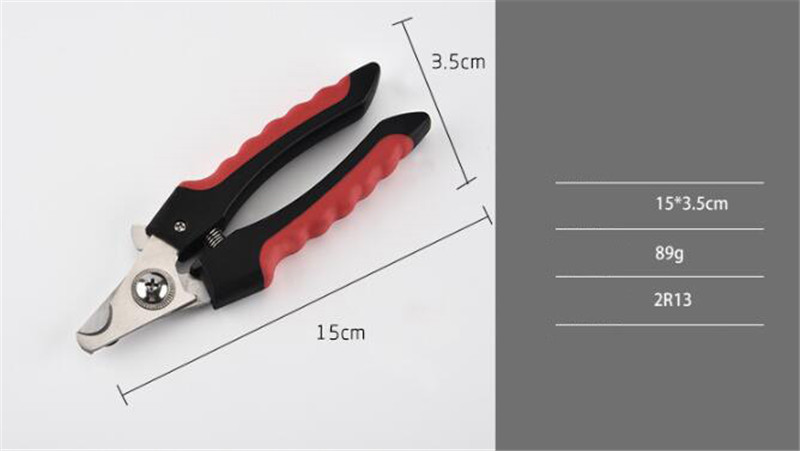 Stainless steel pet nail clippers