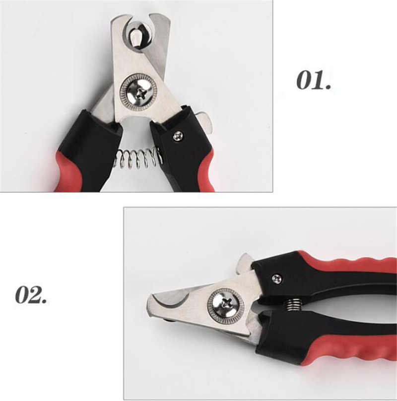 Stainless steel pet nail clippers