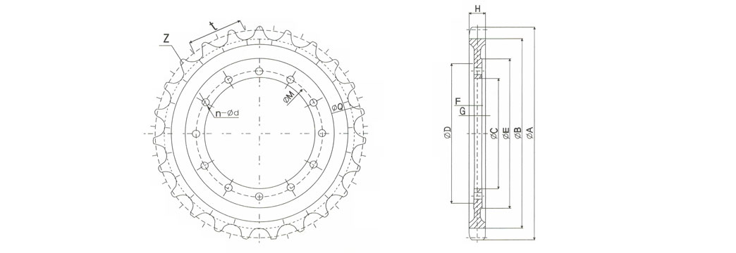 Sprocket drawings