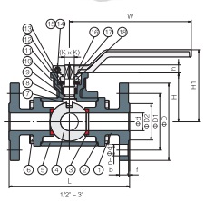 3 way ball valve