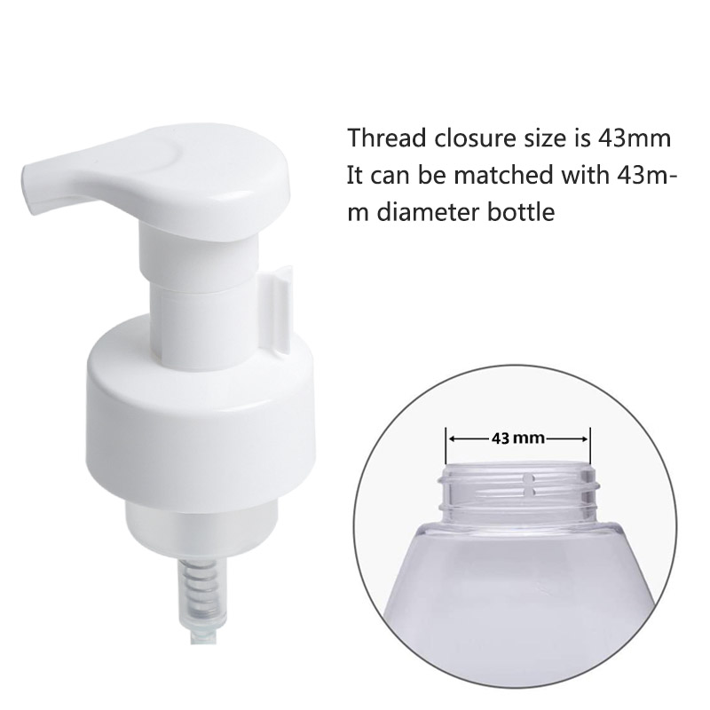 43mm hand sanitizer foam pump