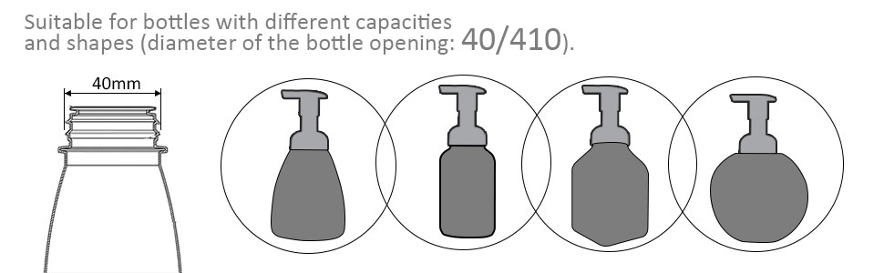 40/410 Foam Pump Bottle