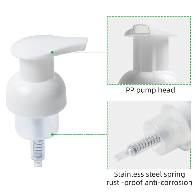 rust-proof foam pump head