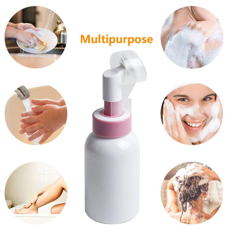  facial cleanser foam pump brush