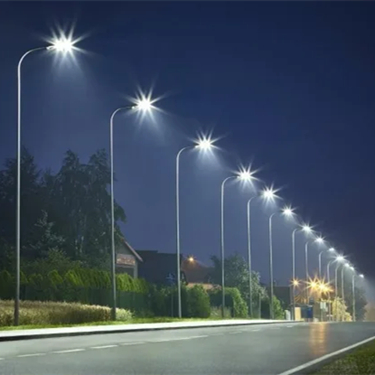 neighborhood LED street light outdoor