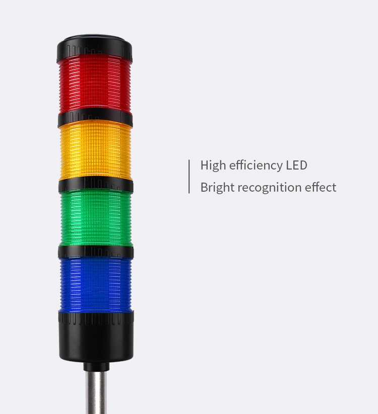 3colors plastic signal light 