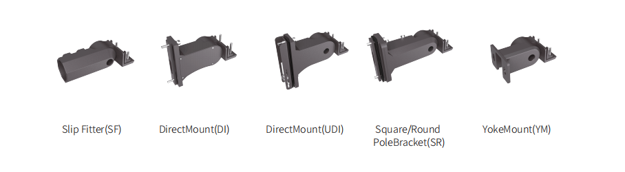 Area LED light bracket 