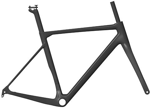 CARBON ROAD BIKE 700C DISC BRAKE FRAME