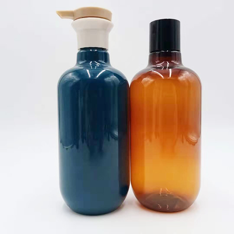 Amber Shampoo Bottle
