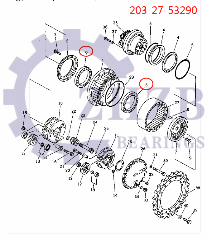 komatsu PARTS