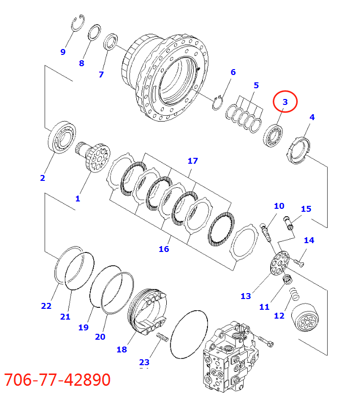 komatsu PARTS