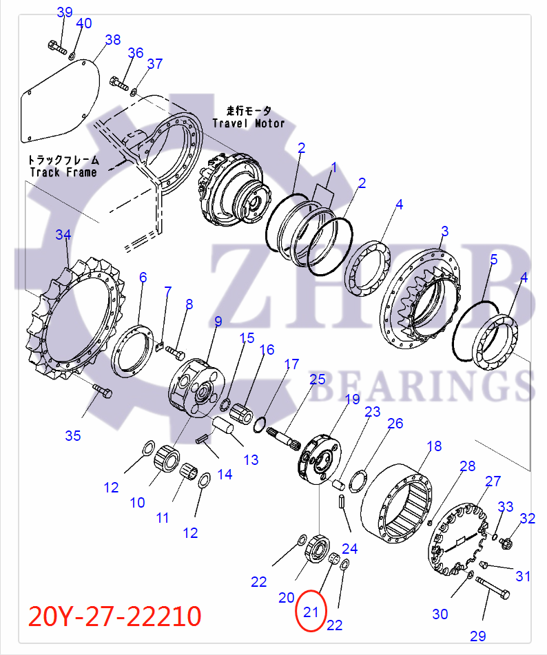 komatsu PARTS