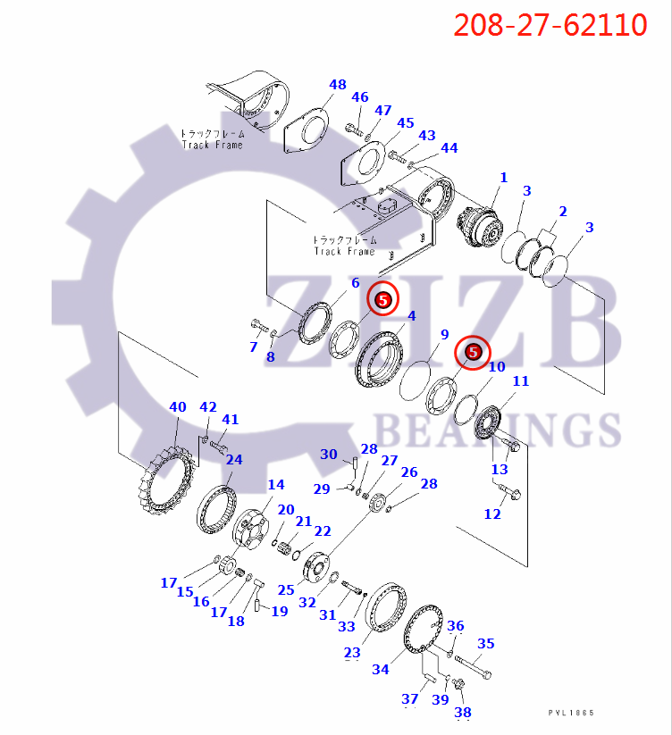 komatsu PARTS