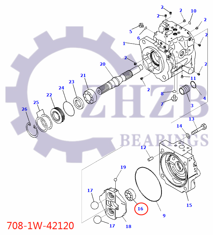 komatsu PARTS