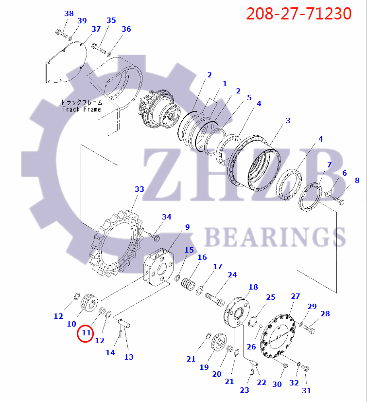 komatsu PARTS