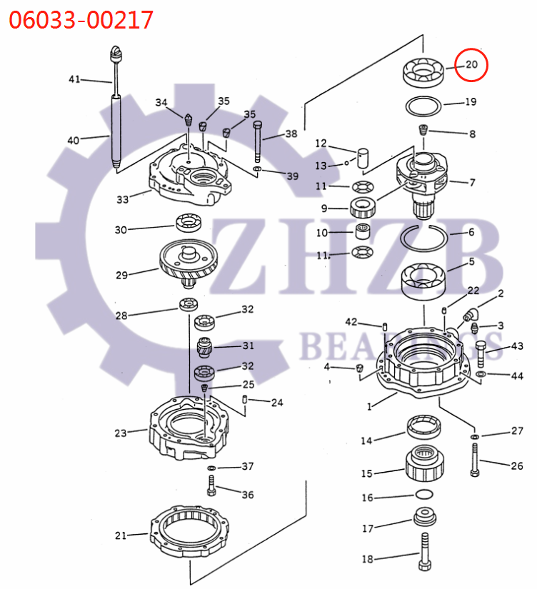 KOMATSU PARTS