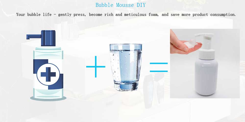 300ml plastic foam pump bottles