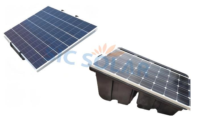 HDPE black solar ballast mount