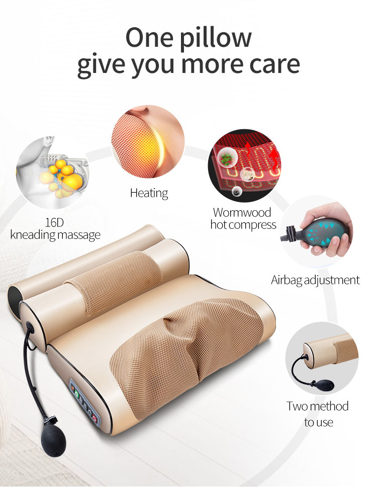 Kneading massage pillow