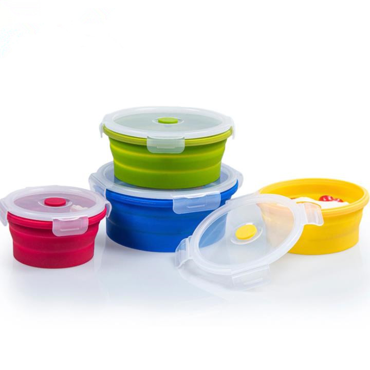 Silicone Collapsible Bowls For Camping