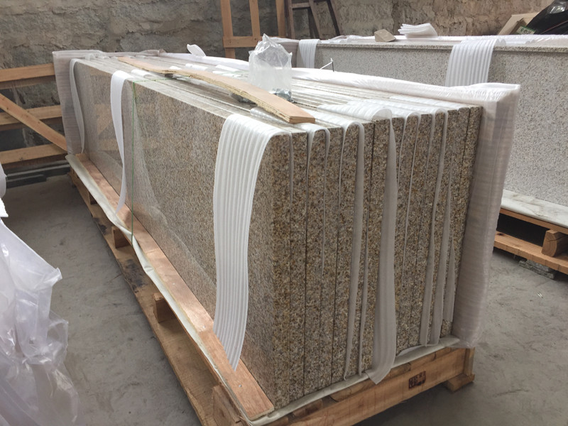 G682 yellow granite countertop