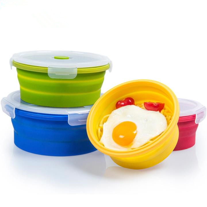 Foldable Silicone Lunch Boxes