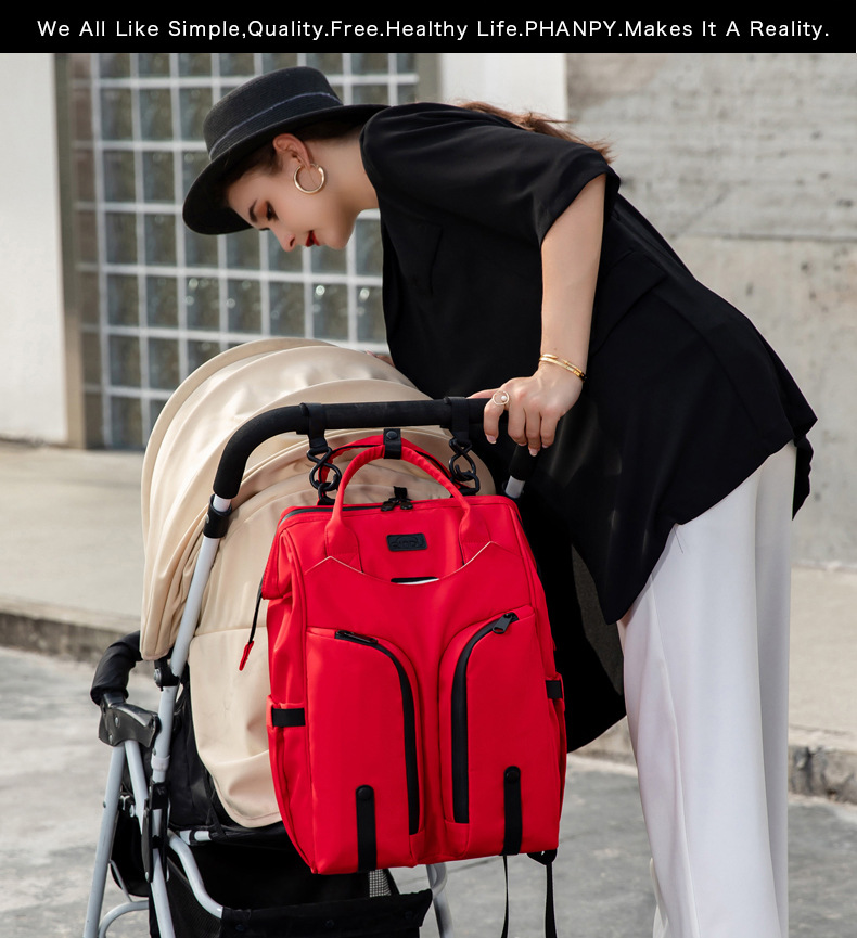 Expandable Diaper Bag