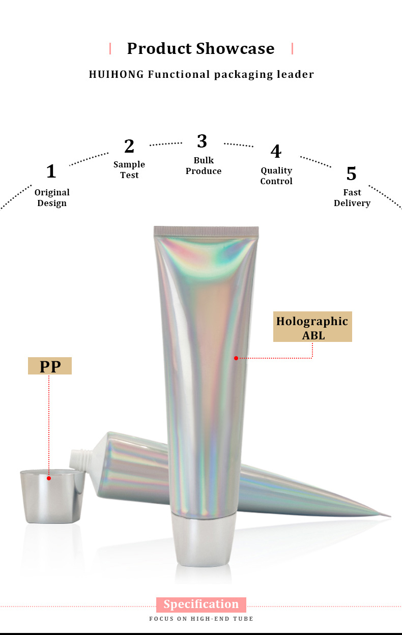 Face Wash Holographic Tube