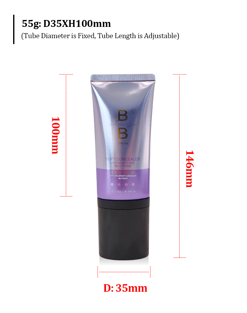 Airless Pump Cream Tube