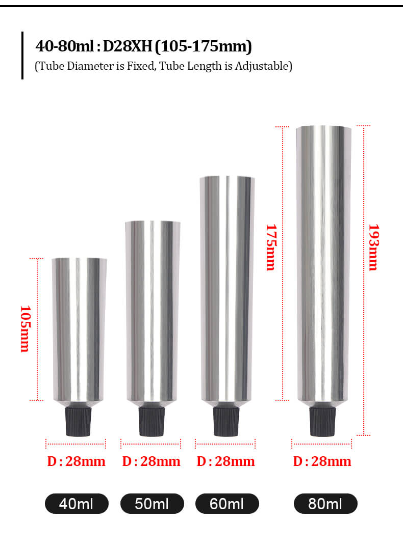 Aluminum Collapsible Tube